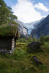 Image showing Briksdalsbreen, Sogn og Fjordane, Norway