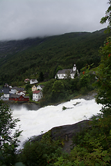 Image showing Hellesylt, More og Romsdal, Norway