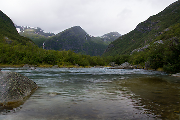 Image showing Briksdalsbreen, Sogn og Fjordane, Norway