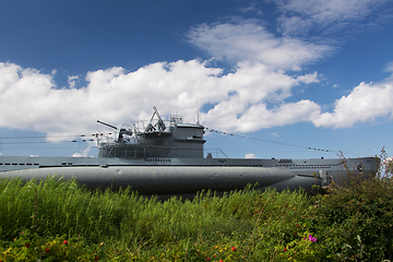 Image showing Submarine in Laboe, Germany