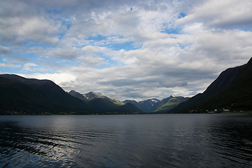 Image showing Isfjord bei Ondalsnes, Vestlandet, Norway