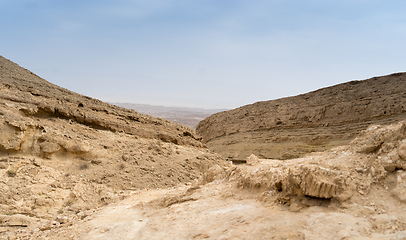 Image showing Travel in Israel negev desert landscape