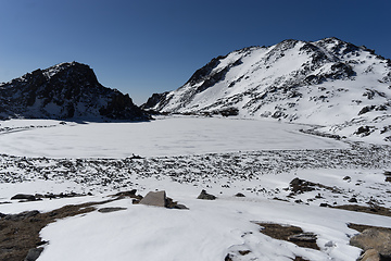 Image showing Mountain Himalata Summit in Nepal