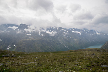 Image showing Mountain hiking in Norway