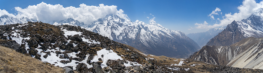 Image showing Mountain landscape in Nepal