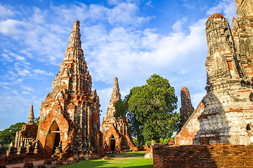 Image showing Wat Chaiwatthanaram temple, Ayutthaya, Thailand