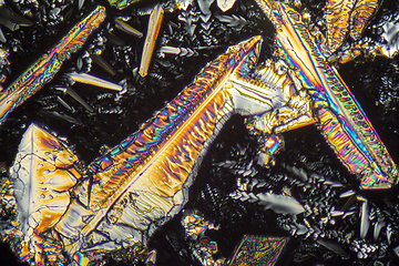 Image showing Sodium nitrate microcrystals