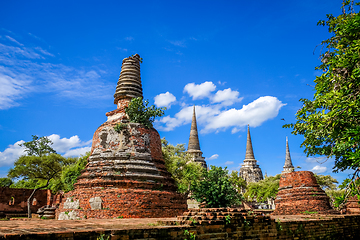 Image showing Wat Phra Si Sanphet temple, Ayutthaya, Thailand