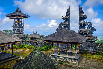 Image showing Pura Besakih temple on mount Agung, Bali, Indonesia