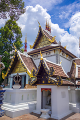 Image showing Wat Chedi Luang temple buildings, Chiang Mai, Thailand 