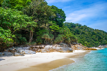 Image showing Turtle Beach, Perhentian Islands, Terengganu, Malaysia