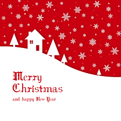 Image showing Merry Christmas child card