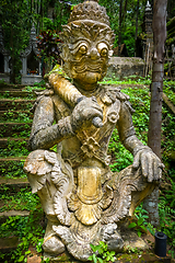 Image showing Guardian statue in Wat Palad temple, Chiang Mai, Thailand