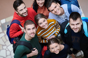 Image showing students in school together in problem