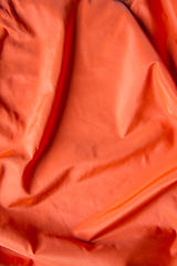 Image showing Orange satin background texture