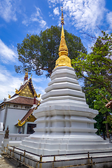 Image showing Wat Chedi Luang temple buildings, Chiang Mai, Thailand 