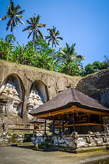 Image showing Carved rocks in Gunung Kawi temple, Ubud, Bali, Indonesia