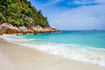 Image showing Romantic beach, Perhentian Islands, Terengganu, Malaysia