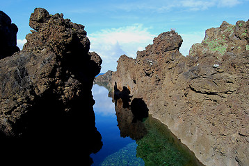 Image showing Lava flows