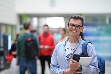 Image showing student using modern technology in school