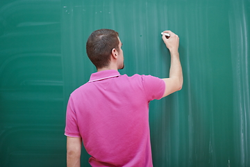 Image showing the student does the task on the board