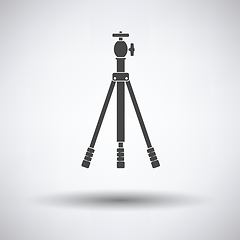 Image showing Icon of photo tripod