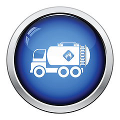 Image showing Fuel tank truck icon