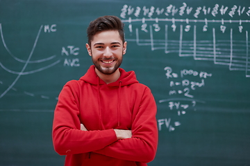 Image showing the student does the task on the board