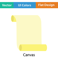 Image showing Canvas scroll icon