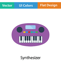 Image showing Synthesizer toy icon