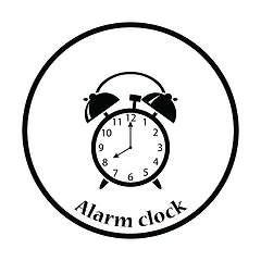 Image showing Icon of Alarm clock