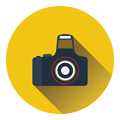 Image showing Icon of photo camera