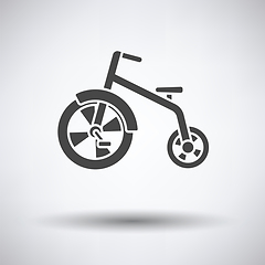 Image showing Baby trike icon