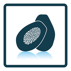 Image showing Icon of Papaya