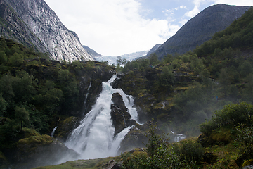 Image showing Briksdalsbreen, Sogn og Fjordane, Norway