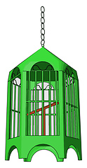 Image showing A trapping tool vector or color illustration