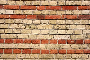 Image showing Old brick wall