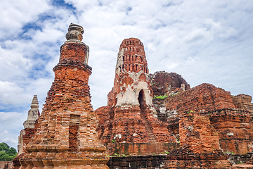 Image showing Wat Mahathat temple, Ayutthaya, Thailand