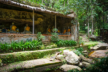 Image showing Wat Palad temple buildings, Chiang Mai, Thailand