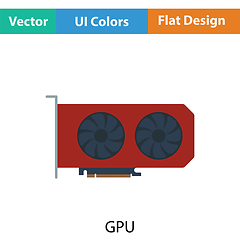 Image showing GPU icon