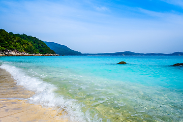 Image showing Turtle Beach, Perhentian Islands, Terengganu, Malaysia