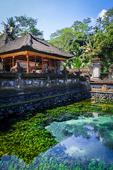 Image showing Pura Tirta Empul temple, Ubud, Bali, Indonesia