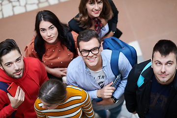 Image showing students in school together in problem