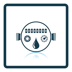 Image showing Water meter icon