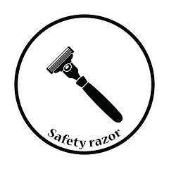 Image showing Safety razor icon