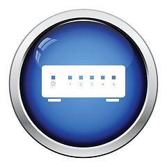 Image showing Ethernet switch icon