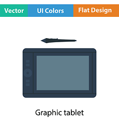 Image showing Graphic tablet icon