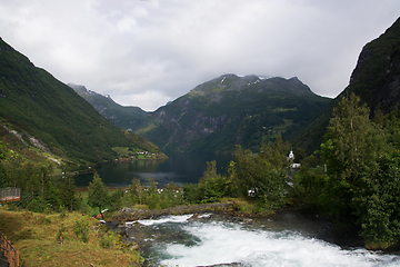 Image showing Geirangerfjorden, More og Romsdal, Norway