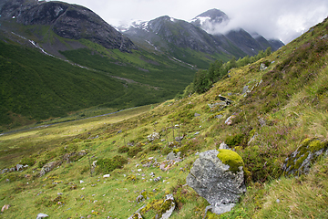 Image showing Landscape in Sogn og Fjordane, Norway