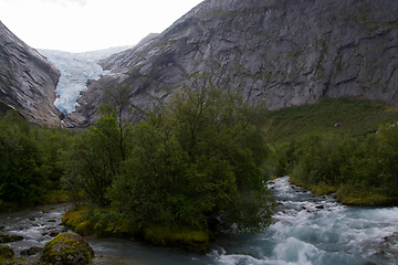 Image showing Briksdalsbreen, Sogn og Fjordane, Norway